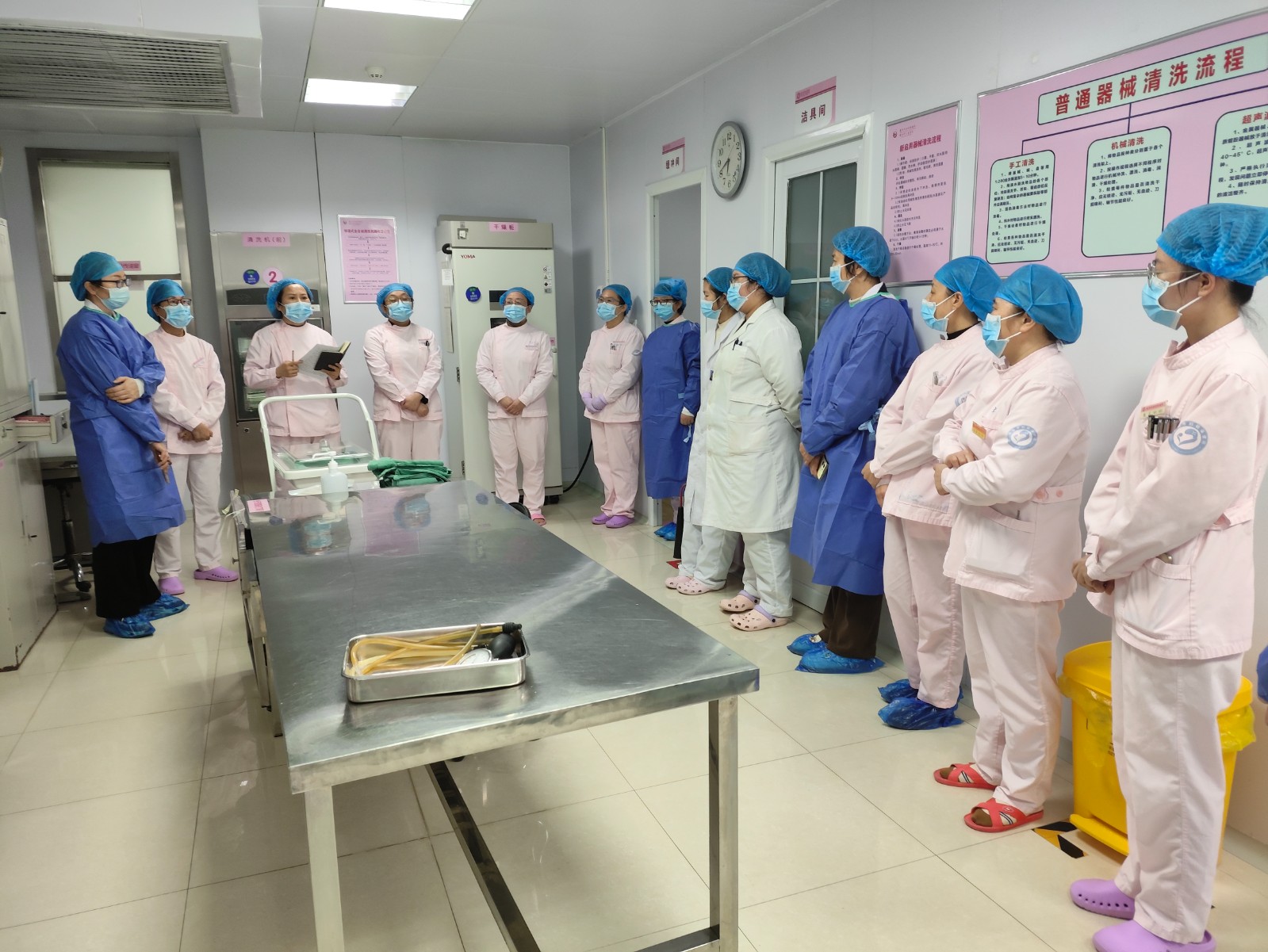 我院消毒供应中心开展内镜多科联动质控教学活动 共筑医疗安全防线